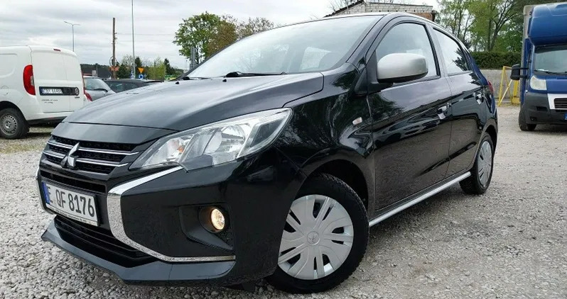 samochody osobowe Mitsubishi Space Star cena 36500 przebieg: 36000, rok produkcji 2021 z Więcbork